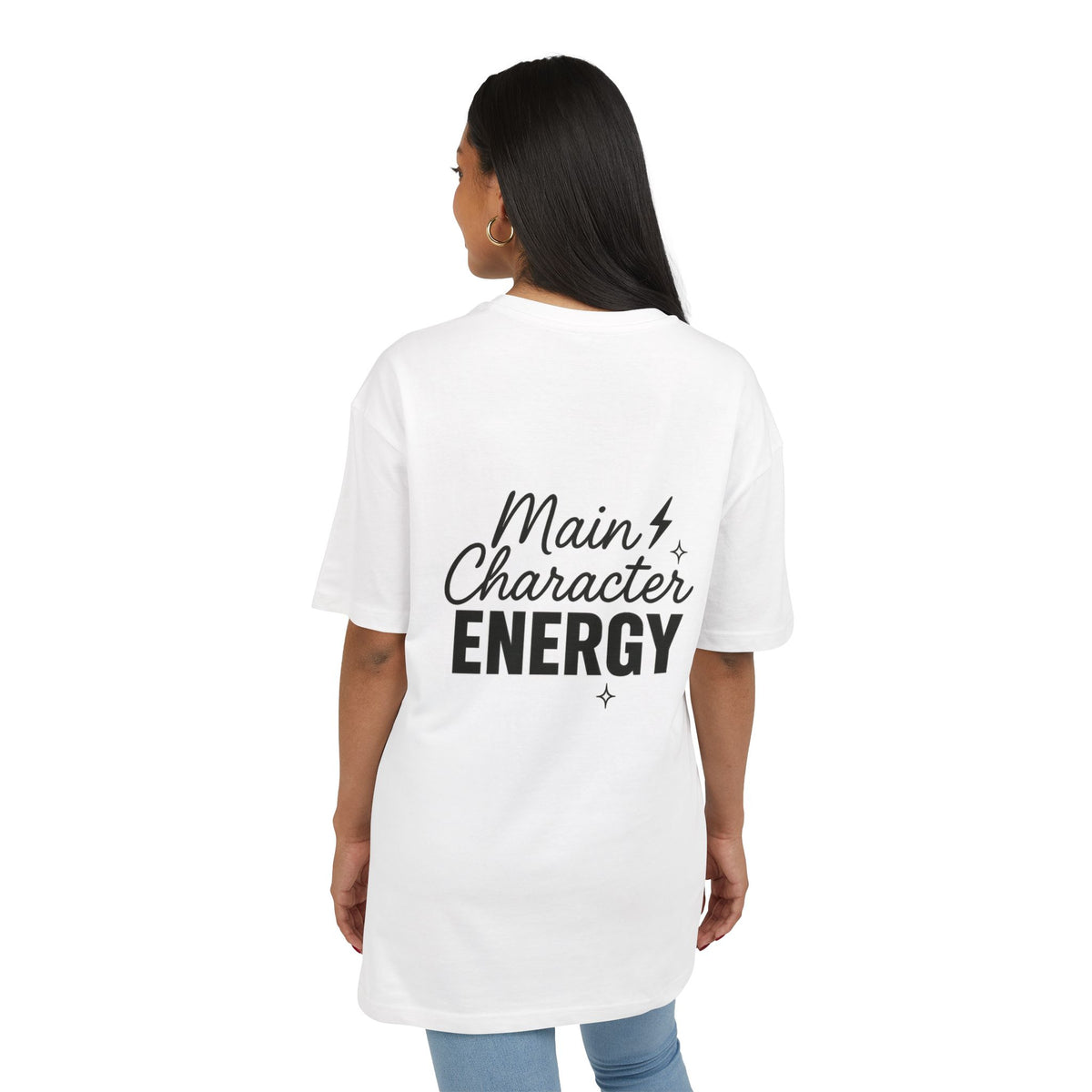Main Character Energy Oversized Tee