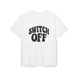 Unisex Heavy Oversize Tee - Switch Off