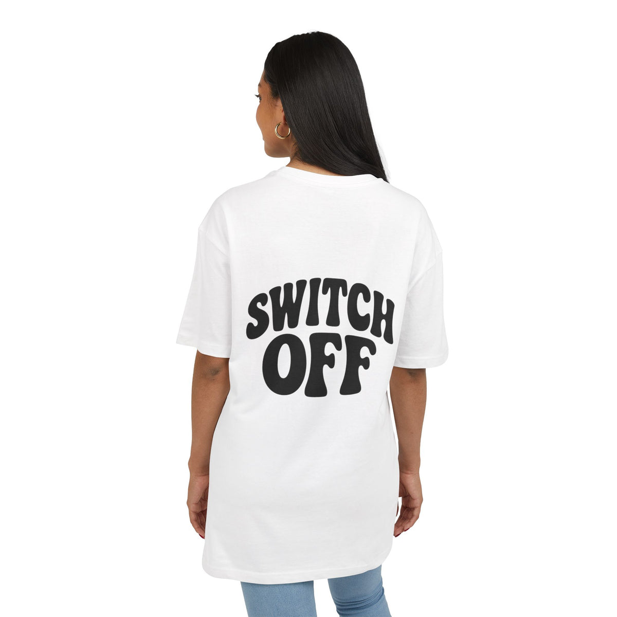 Unisex Heavy Oversize Tee - Switch Off