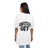 Unisex Heavy Oversize Tee - Switch Off