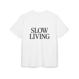 Unisex Heavy Oversize Tee - Slow Living Vibe