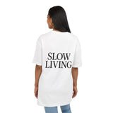 Unisex Heavy Oversize Tee - Slow Living Vibe